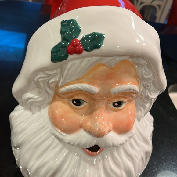 Santa Claus Cookie Jar - Department 56 - Picture 2 of 11